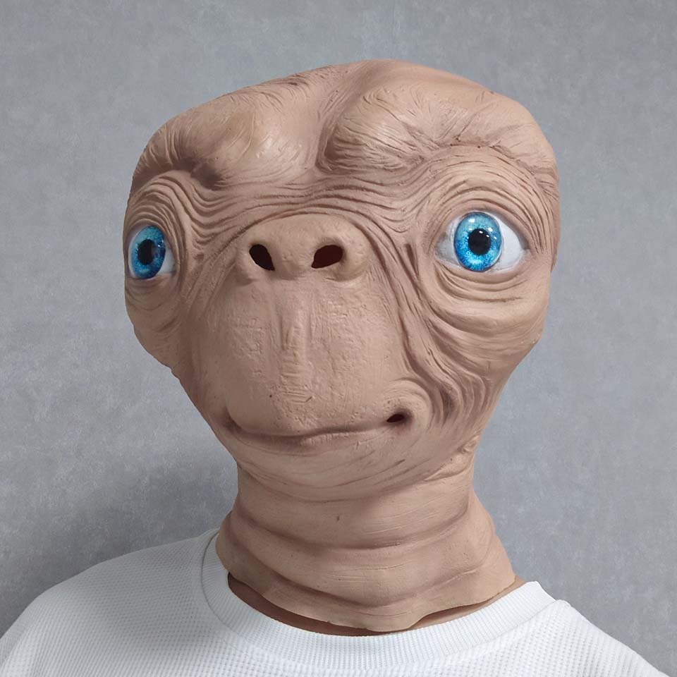 Latex Alien Mask Realistic - قناع لاتكس واقعي لشخصية إيت الفضائية