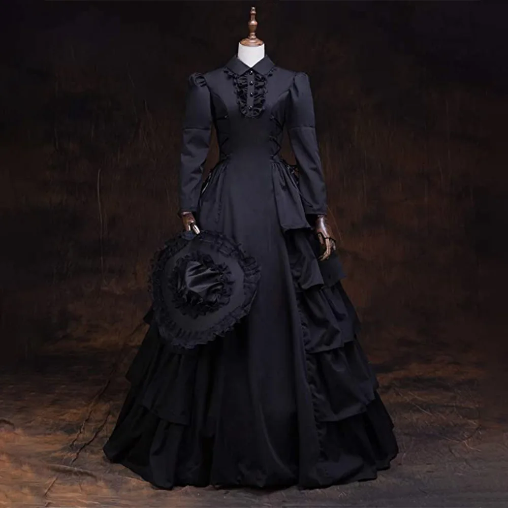 Medieval Renaissance Dress Women - فستان تنكري نسائي على طراز الأميرات