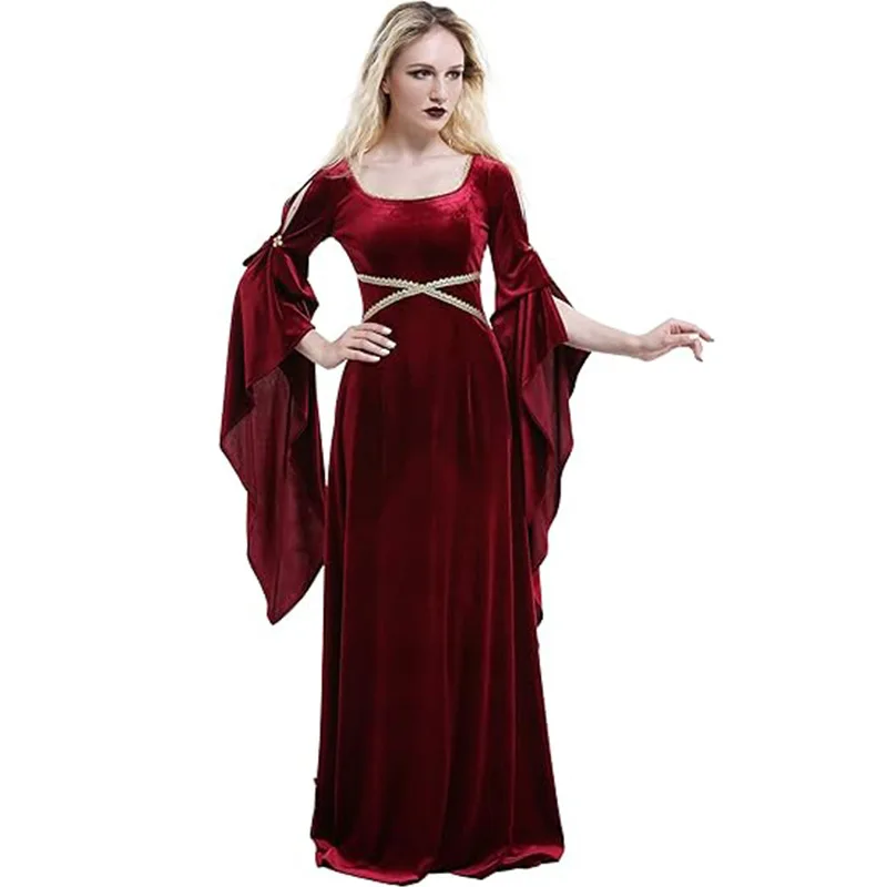 Medieval Renaissance Dress Women - فستان نسائي من القرون الوسطى أزياء