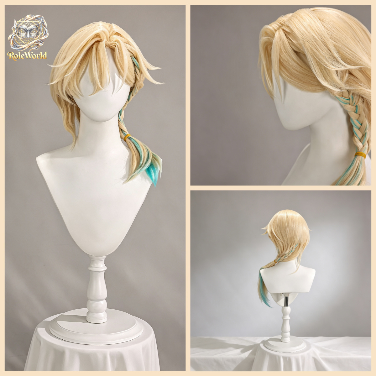 Anime Cosplay Wig Heat Resistant - شعر مستعار هونكاي ستار ريل أفنتورين