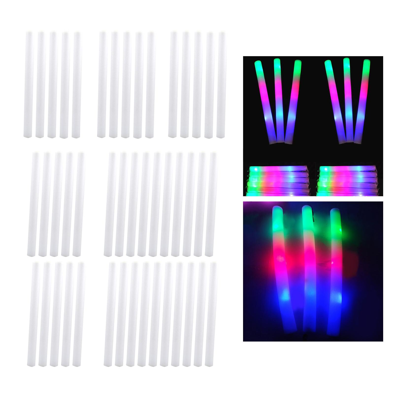 Flashing Led Foam Sticks Party - عصي إضاءة LED من الفوم، هدايا