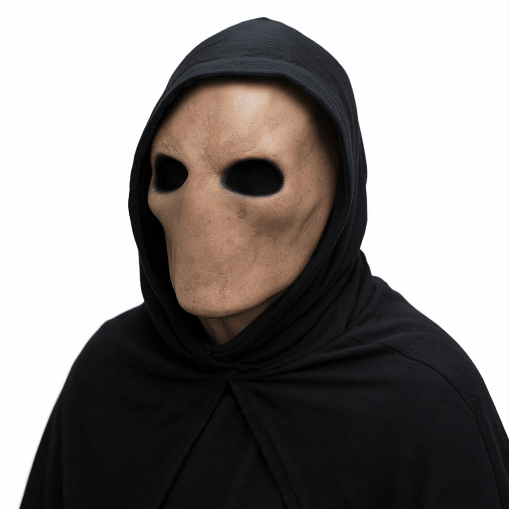 Latex Alien Mask Realistic - رجل مجهولي الهوية هالوين نحيل قناع