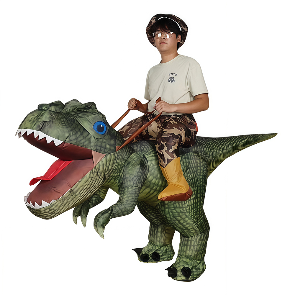 Inflatable Dinosaur Costume Adult - زي ديناصور قابل للنفخ للبالغين، أزياء