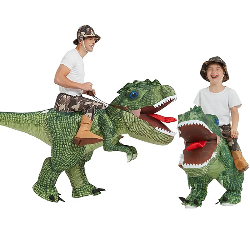 Inflatable Dinosaur Costume Adult - أحدث زي تيرانوصور ركس قابل للنفخ
