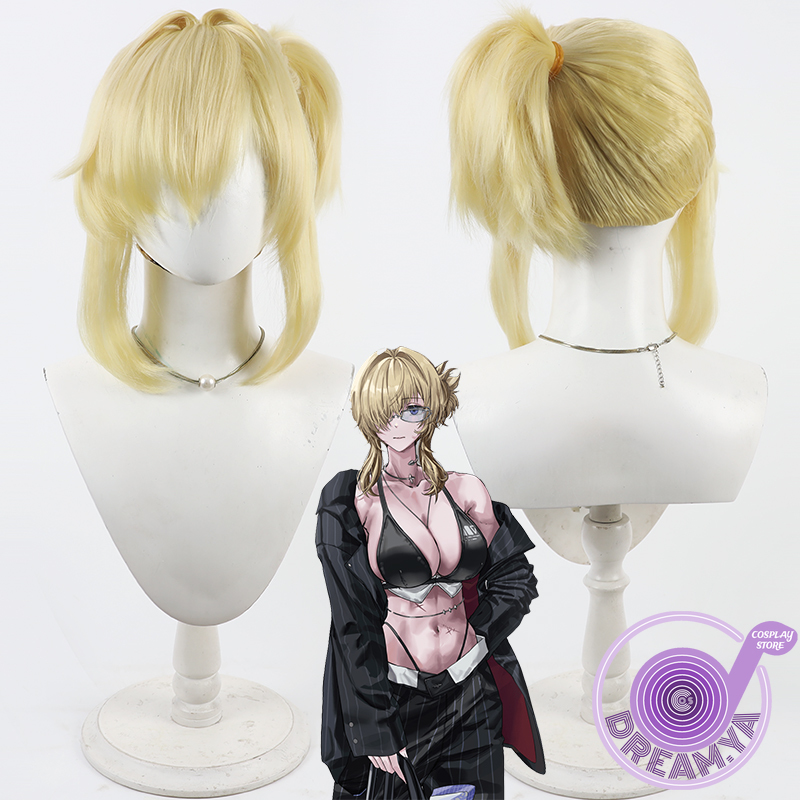 قبر شعر مستعار تأثيري نيكي آله - مراجعة Anime Cosplay Wig Heat Resistant وسعره