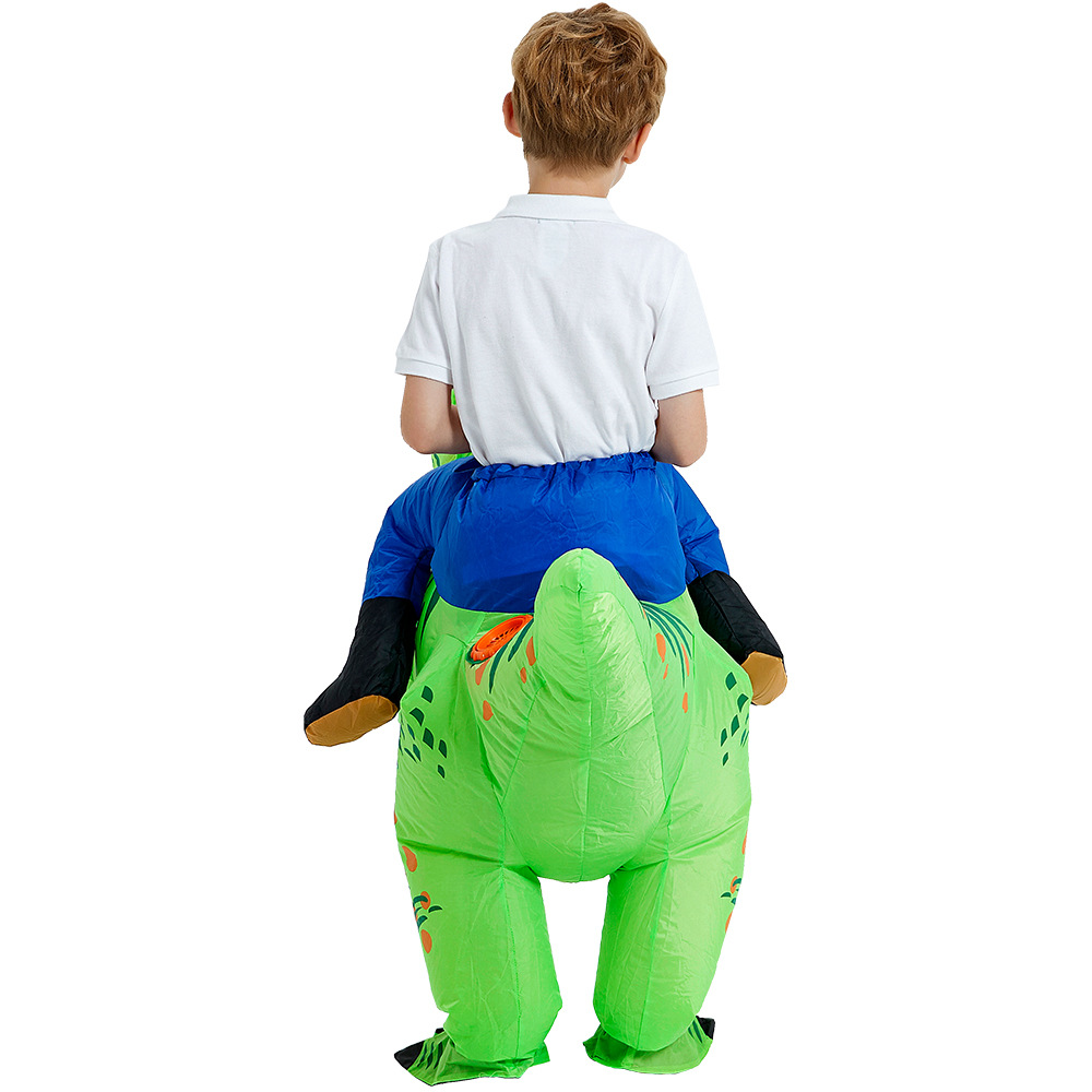 ملابس ديناصور قابلة للنفخ للأط - مراجعة Inflatable Dinosaur Costume Adult وسعره