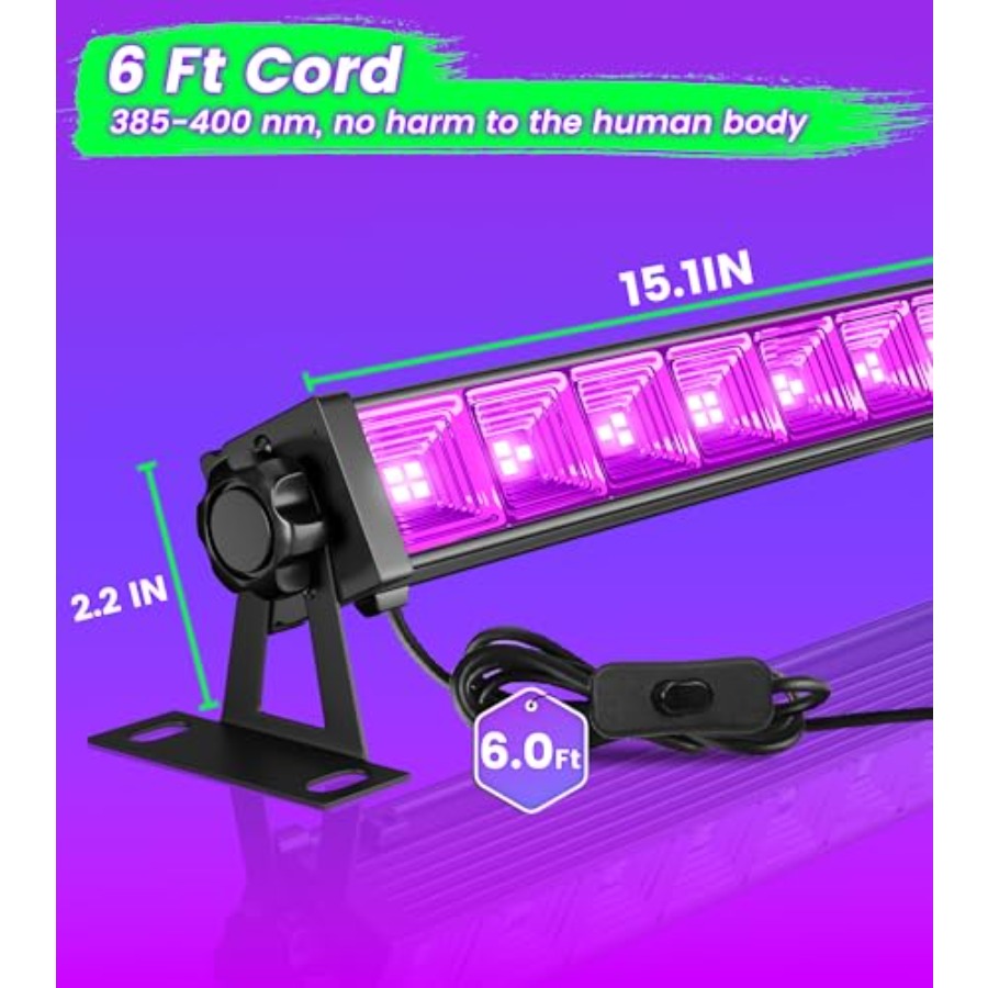 شريط إضاءة LED أسود بقوة 4 واط - مراجعة Party Supplies وسعره