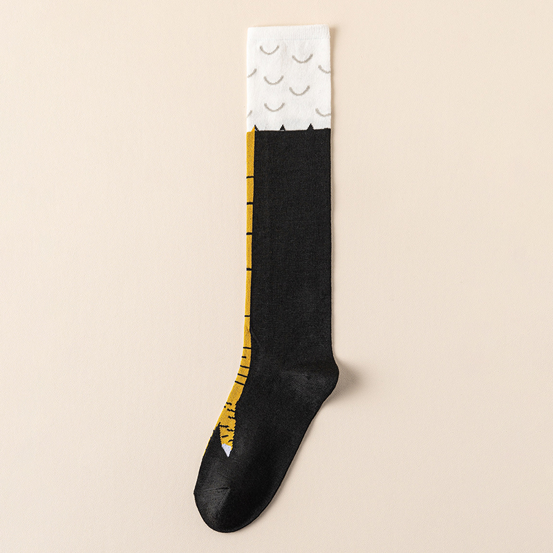 1/2 باريس الرجال مضحك ثلاثية ا - مراجعة Funny Chicken Leg Socks وسعره