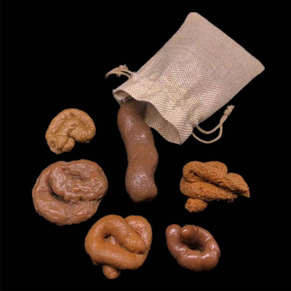 6 قطعة/المجموعة أنبوب المزحة ل - مراجعة Fake Poop Gag Gift وسعره