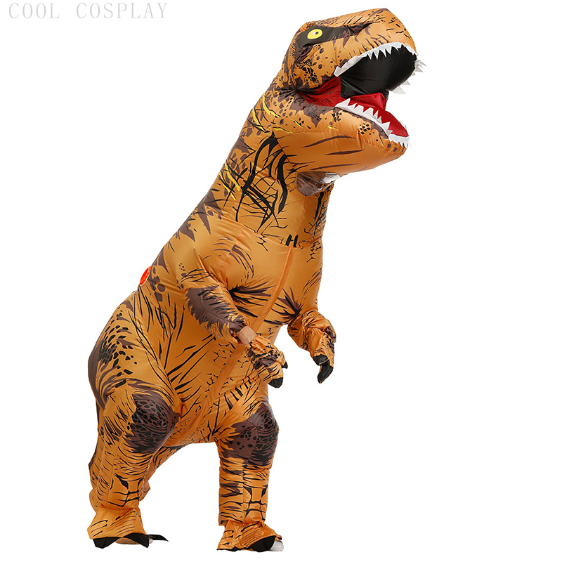 زي ديناصور تي ريكس قابل للنفخ  - مراجعة Inflatable Dinosaur Costume Adult وسعره