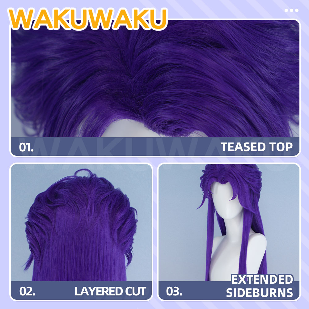 متوفر الآن: شعر مستعار للتنكر  - مراجعة Anime Cosplay Wig Heat Resistant وسعره