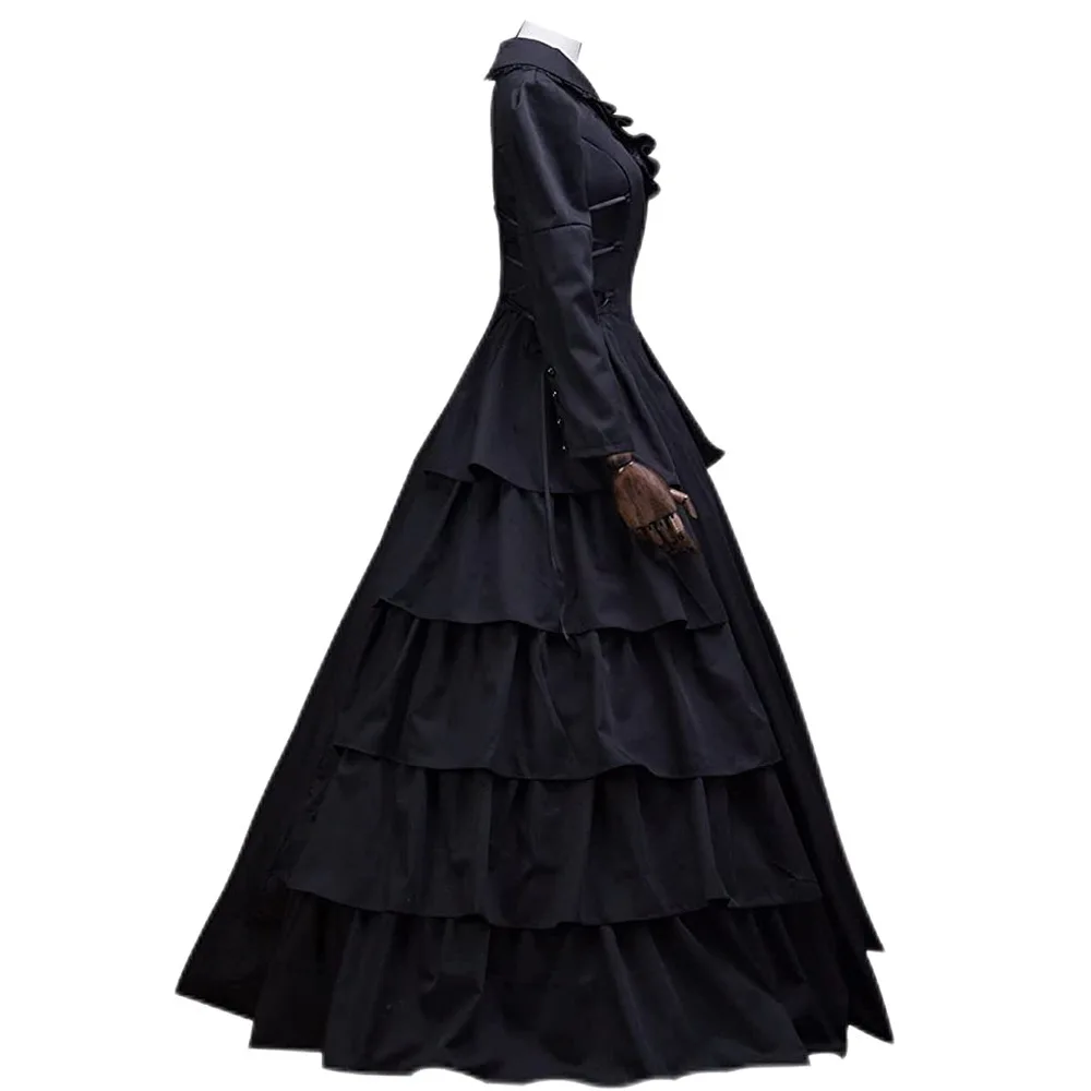 فستان تنكري نسائي على طراز الأ - مراجعة Medieval Renaissance Dress Women وسعره