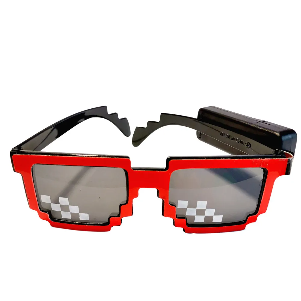 نظارات شمسية لاسلكية بإضاءة LE - مراجعة Glow In The Dark Party Glasses وسعره