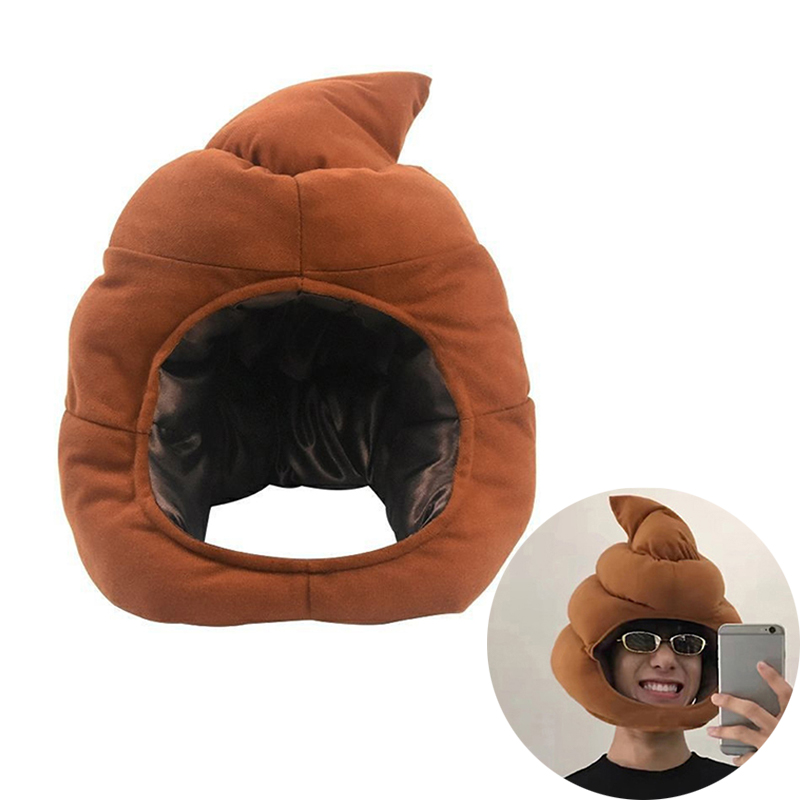 قبعة قطيفة لطيفة الشكل ، لعبة  - مراجعة Fake Poop Gag Gift وسعره