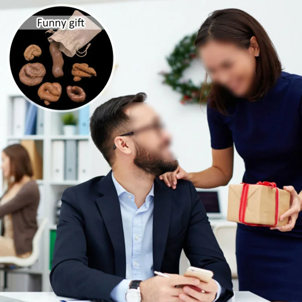 6 قطعة واقعية وهمية الكلب أنبو - مراجعة Fake Poop Gag Gift وسعره
