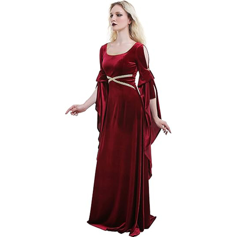 فستان نسائي من القرون الوسطى أ - مراجعة Medieval Renaissance Dress Women وسعره