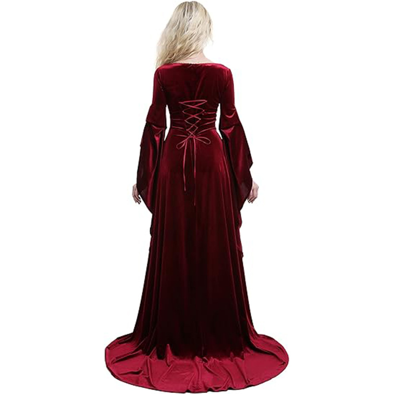 فستان نسائي من القرون الوسطى أ - مراجعة Medieval Renaissance Dress Women وسعره