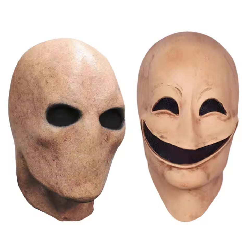 قناع سليندرمان بدون وجه وذو اب - مراجعة Latex Alien Mask Realistic وسعره