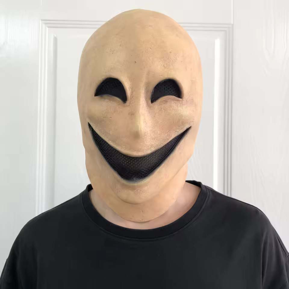 قناع سليندرمان بدون وجه وذو اب - مراجعة Latex Alien Mask Realistic وسعره
