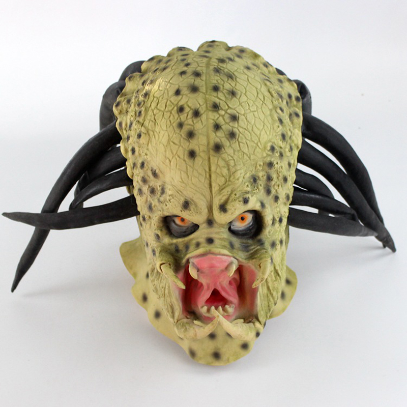 قناع رأس كامل واقعي بتصميم كائ - مراجعة Latex Alien Mask Realistic وسعره