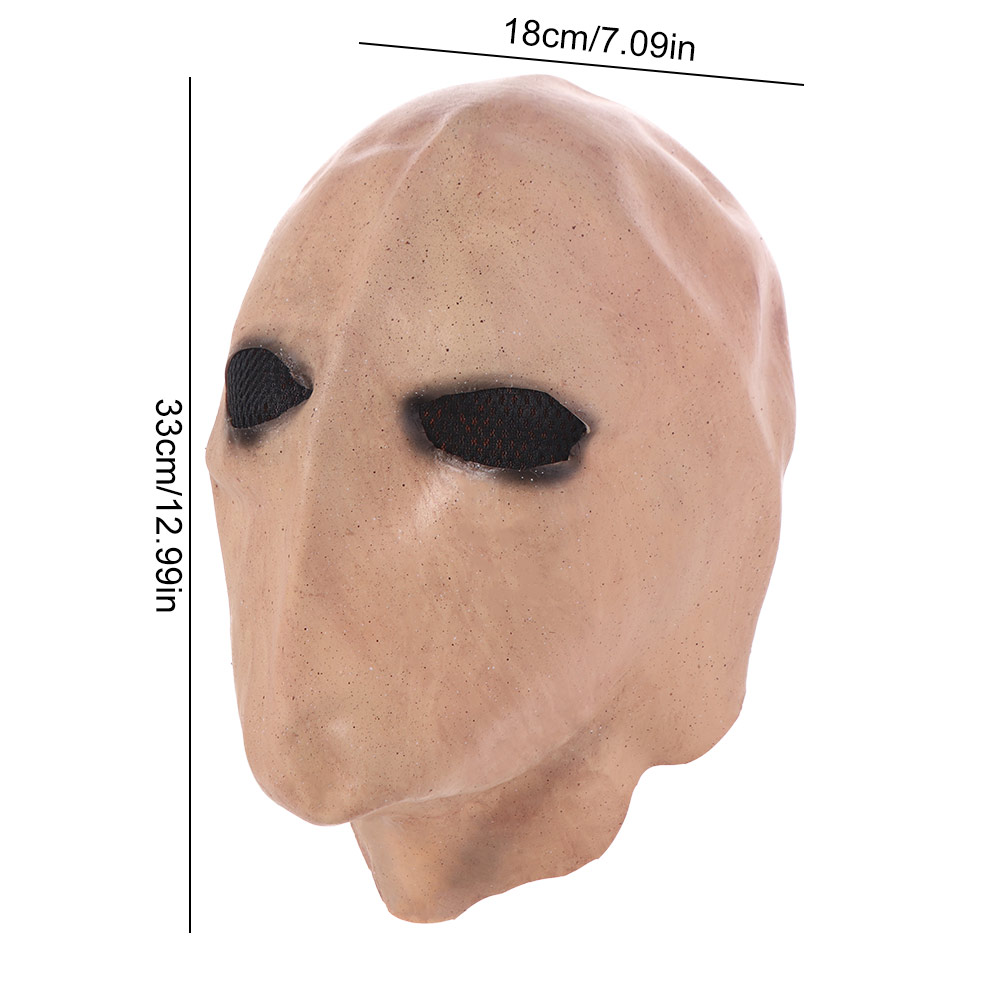 قناع سليندرمان للهالوين بدون و - مراجعة Latex Alien Mask Realistic وسعره