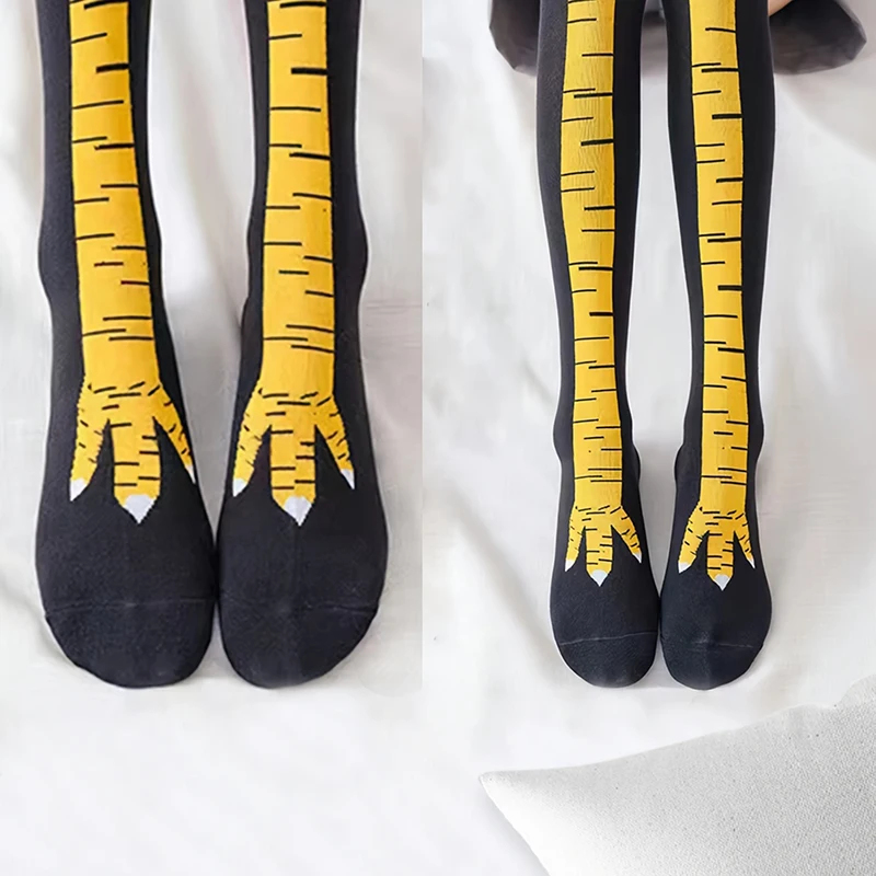 1/5/15 أزواج من الجوارب النسائ - مراجعة Funny Chicken Leg Socks وسعره