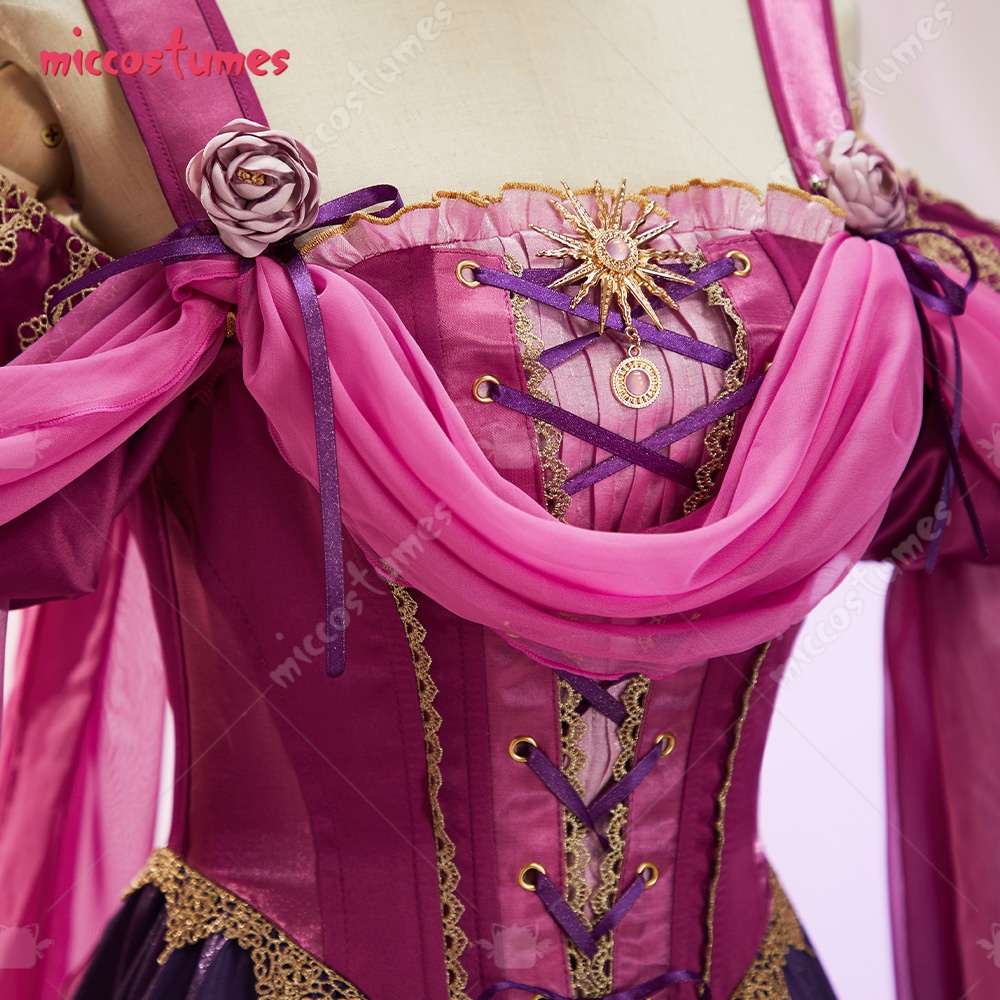 فستان أميرة الشعر الطويل للنسا - مراجعة Medieval Renaissance Dress Women وسعره
