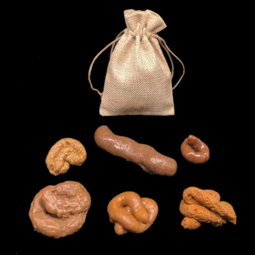 6 قطعة أداة نكتة إسحق كذبة عطل - مراجعة Fake Poop Gag Gift وسعره