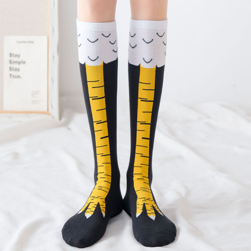 للجنسين جوارب مضحكة لطيف أقدام - مراجعة Funny Chicken Leg Socks وسعره