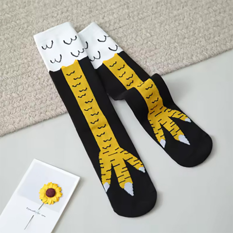 للجنسين جوارب مضحكة لطيف أقدام - مراجعة Funny Chicken Leg Socks وسعره