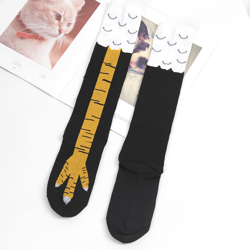 للجنسين جوارب مضحكة لطيف أقدام - مراجعة Funny Chicken Leg Socks وسعره