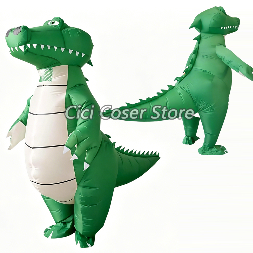 زي تنكري قابل للنفخ على شكل تم - مراجعة Inflatable Dinosaur Costume Adult وسعره