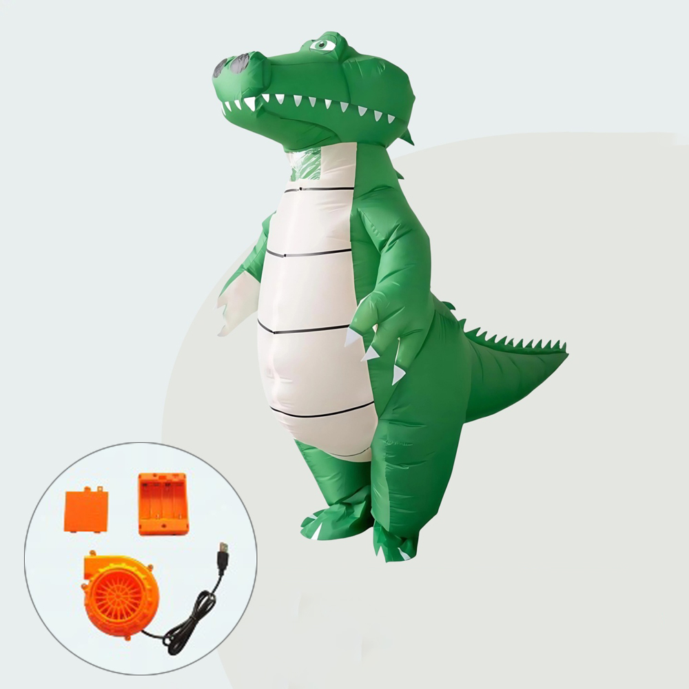 زي تنكري قابل للنفخ على شكل تم - مراجعة Inflatable Dinosaur Costume Adult وسعره
