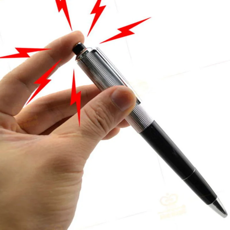 1 قطعة صدمة كهربائية الإبداعية - مراجعة Shock Pen Prank Toy وسعره