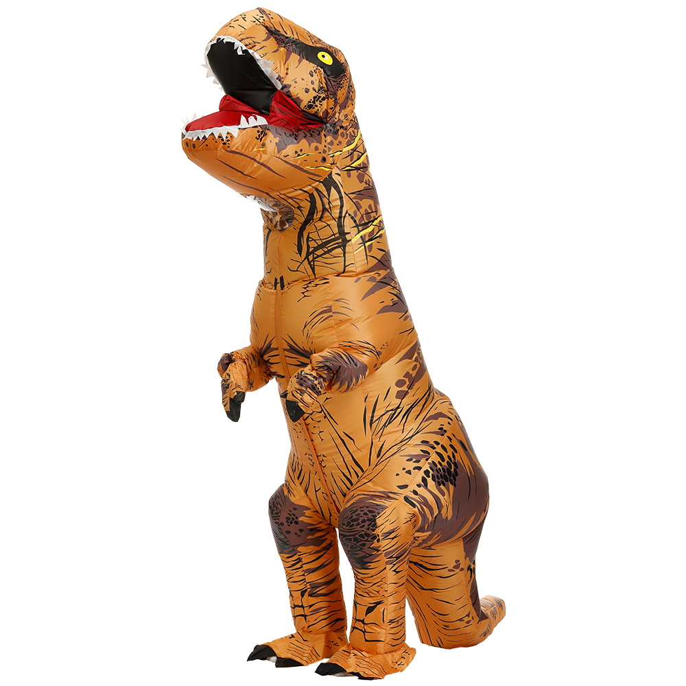 زي هالوين مضحك، زي ديناصور تير - مراجعة Inflatable Dinosaur Costume Adult وسعره