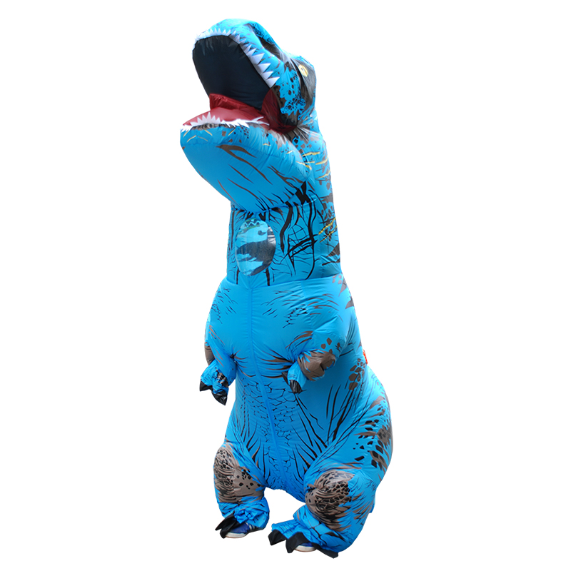 زي هالوين مضحك، زي ديناصور تير - مراجعة Inflatable Dinosaur Costume Adult وسعره