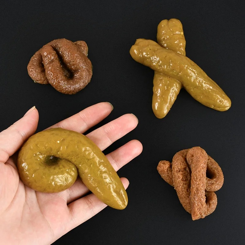 واقعية القرف آمنة وناعمة البلا - مراجعة Fake Poop Gag Gift وسعره