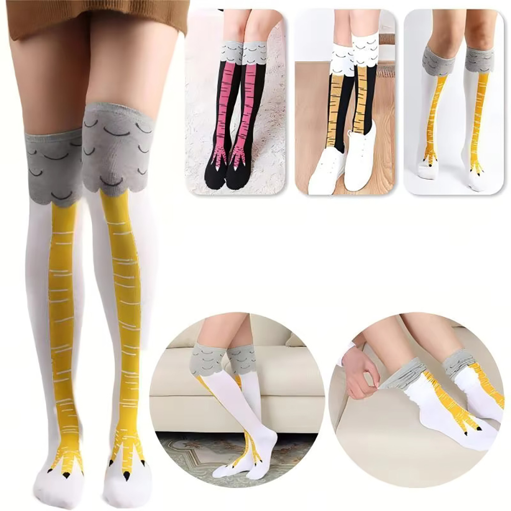 جوارب على شكل مخلب دجاج مضحكة  - مراجعة Funny Chicken Leg Socks وسعره