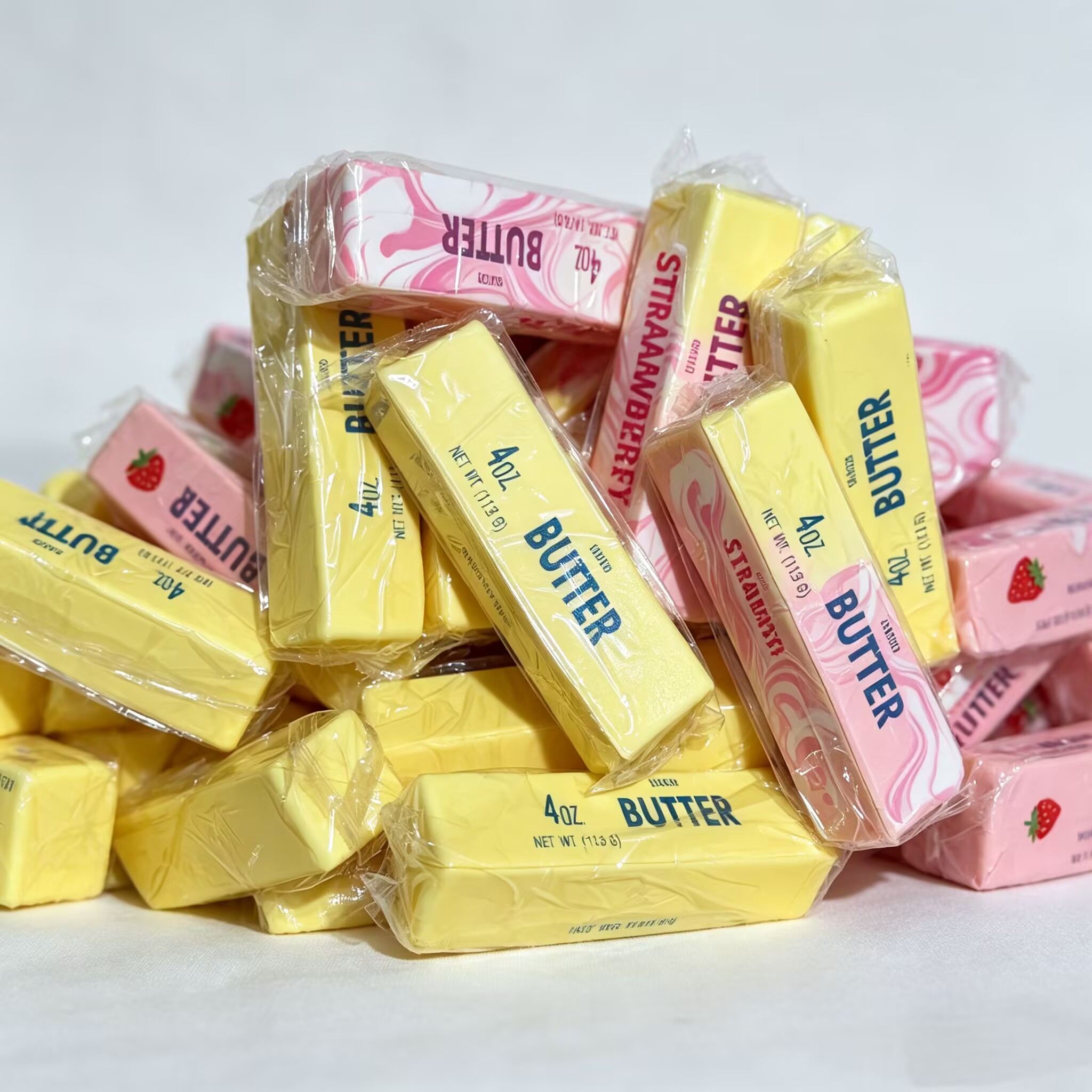 كرة ضغط ناعمة على شكل عصا زبدة - مراجعة Novelty Gifts وسعره