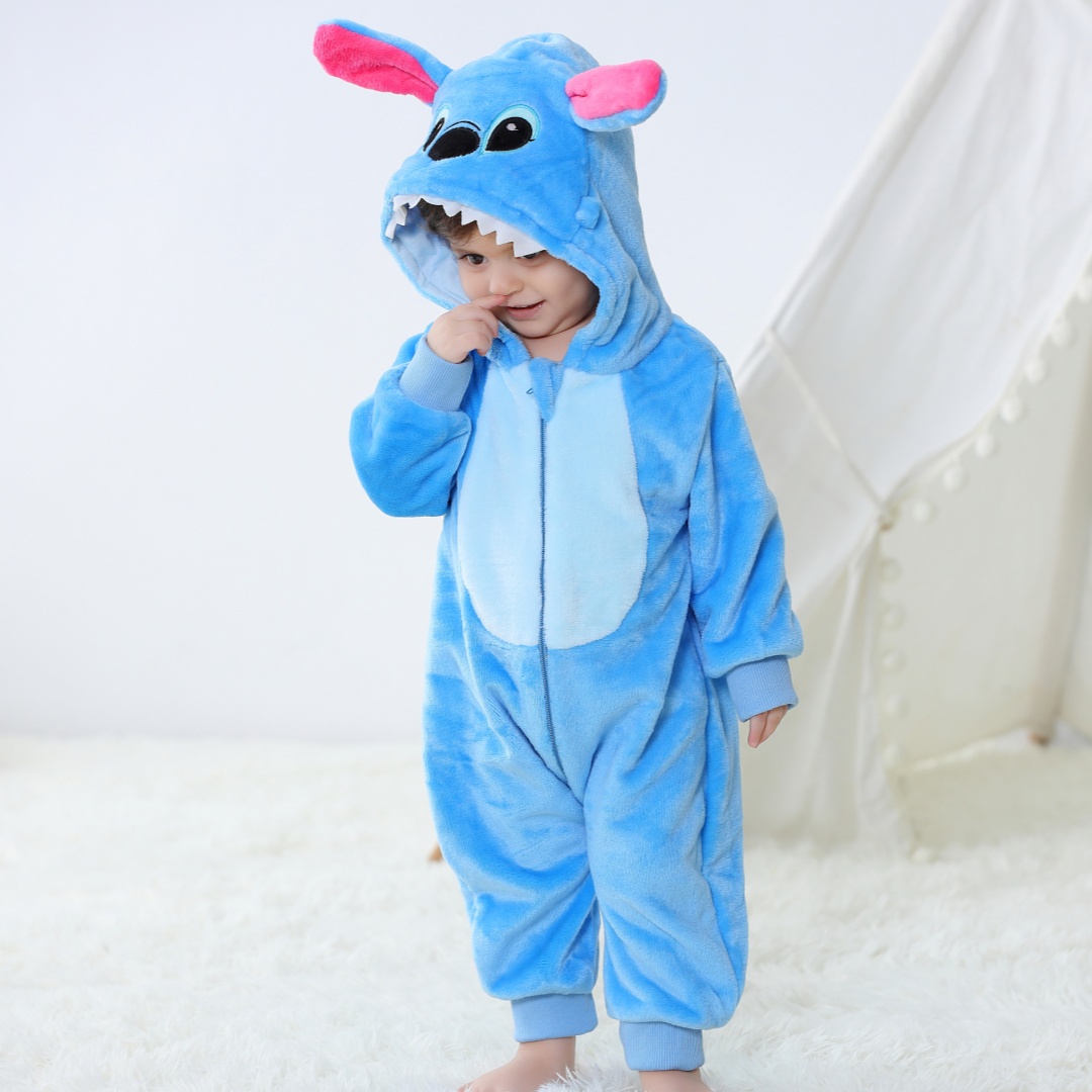 طفل Kigurumi غرزة الكرتون رومب - مراجعة Spiderman Jumpsuit Kids وسعره