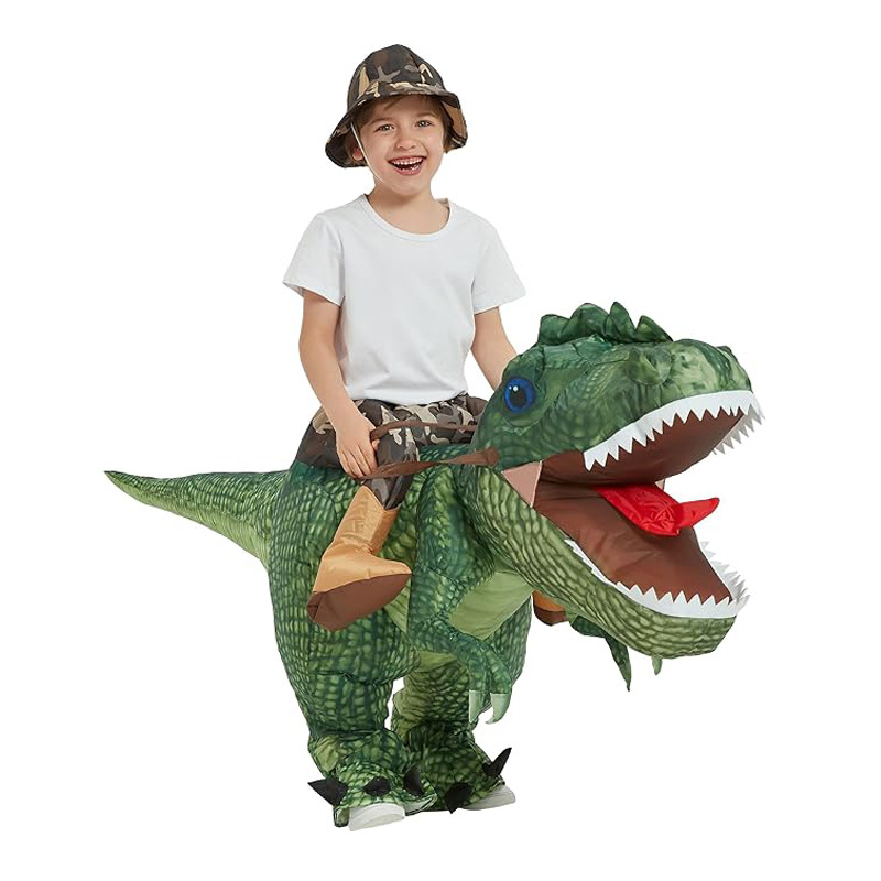 أحدث زي تيرانوصور ركس قابل للن - مراجعة Inflatable Dinosaur Costume Adult وسعره