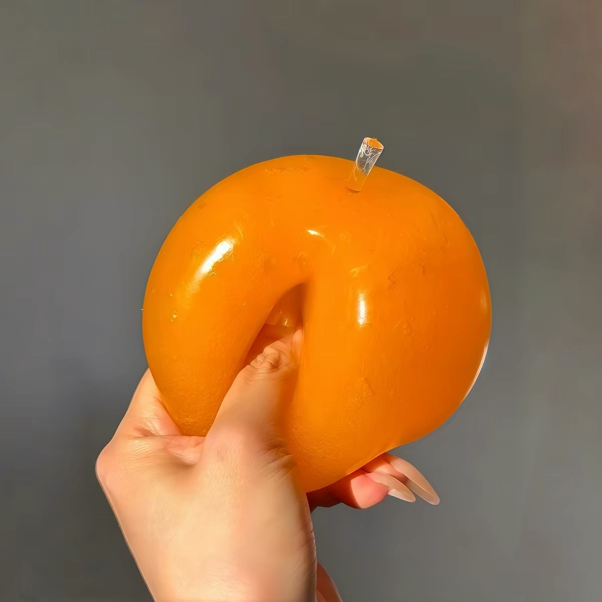 لعبة سكويشي برتقالية يدوية الص - مراجعة Novelty Gifts وسعره