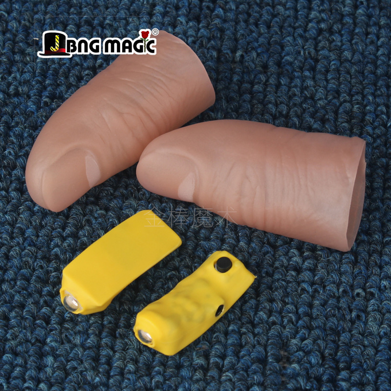 المهنية ضوء زوج مجموعة الخدع ا - مراجعة Thumb Tip Magic Trick Set وسعره