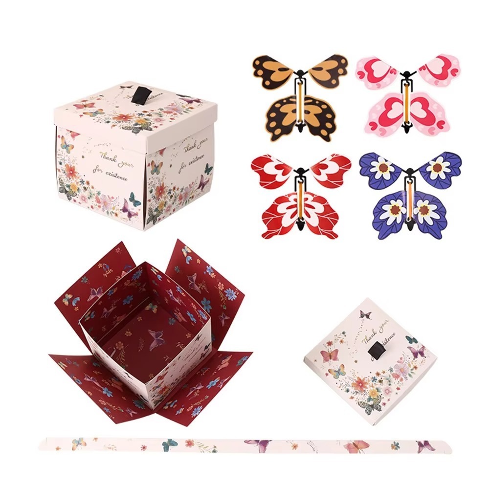 صندوق هدايا متعدد الألوان بتصم - مراجعة Novelty Gifts وسعره